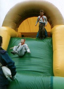 Fun day - bouncy slide